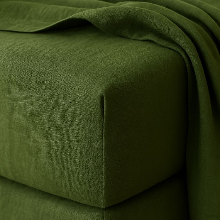 100% French Linen Fitted Sheet