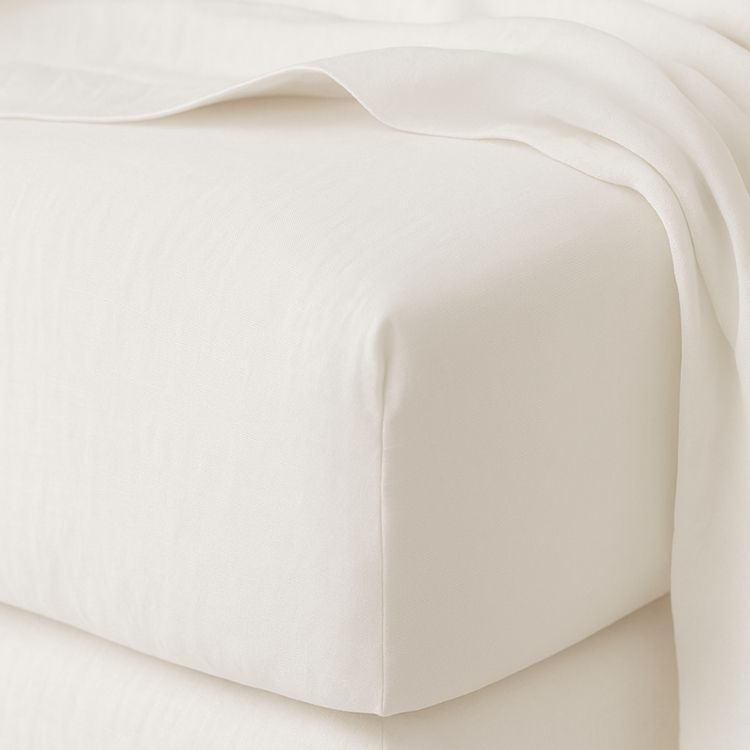 100% French Linen Fitted Sheet