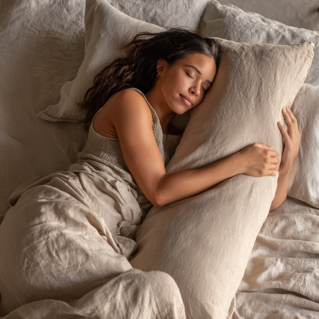 100% French Linen Long Body Pillowcase