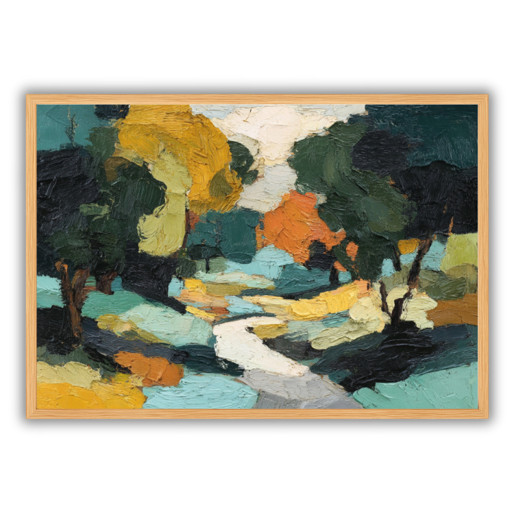 Autumn Grove Path