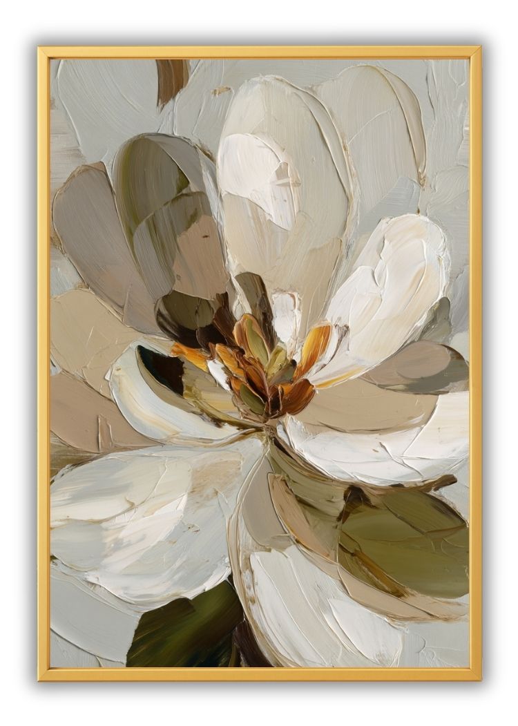 Magnolia in Neutral Tones