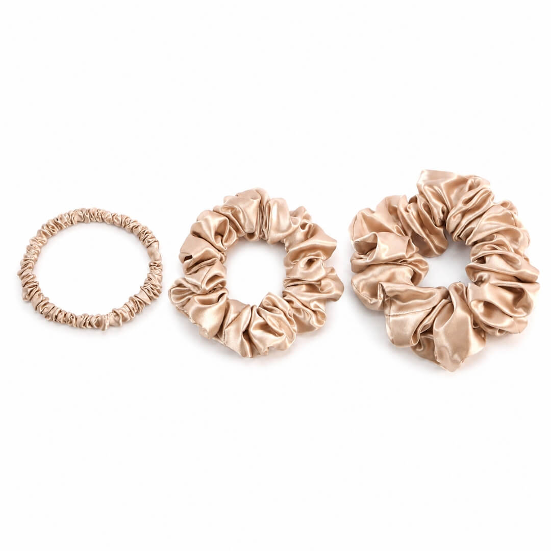 Die Halo™ Seiden-Scrunchies