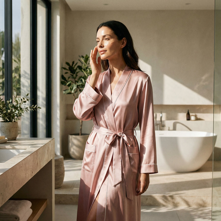 Blush Pink robe