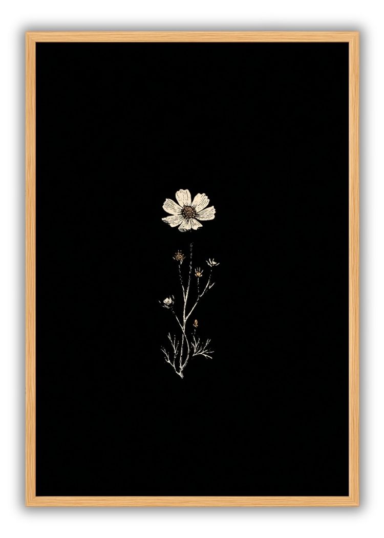 Minimal Botanical Sketch II