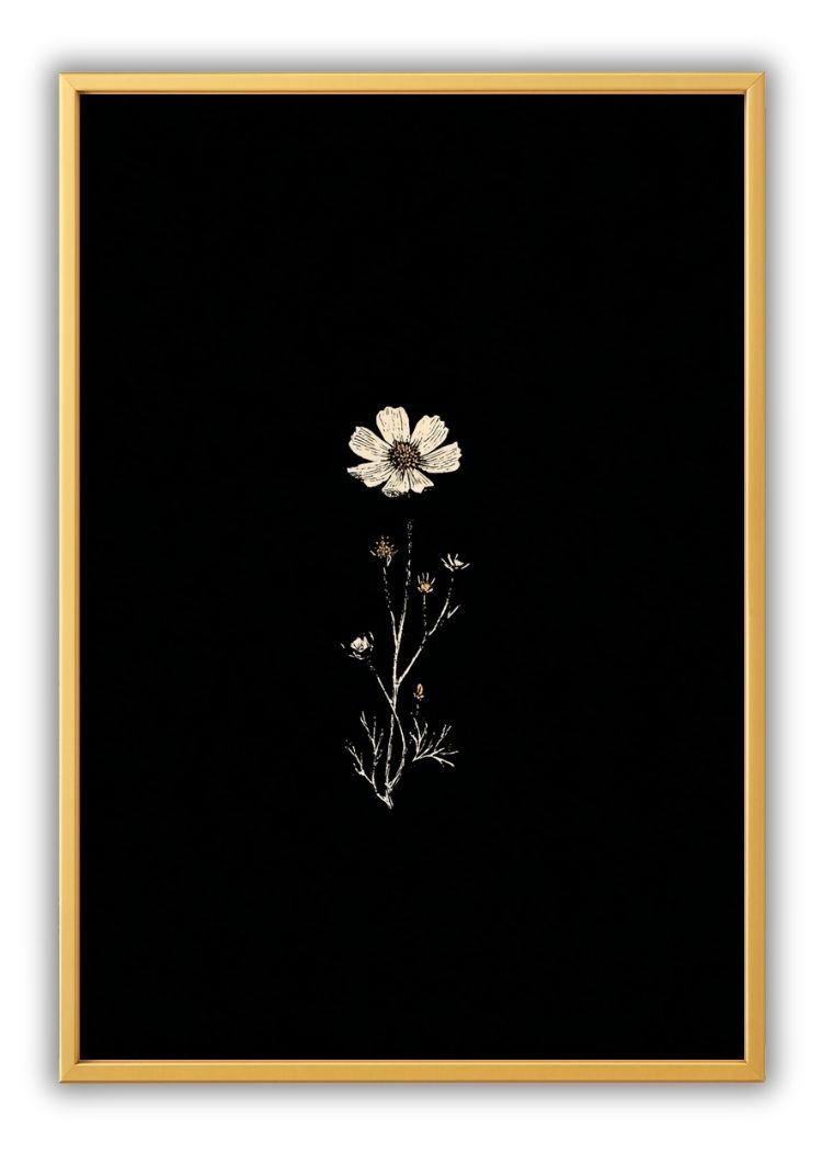 Minimal Botanical Sketch II
