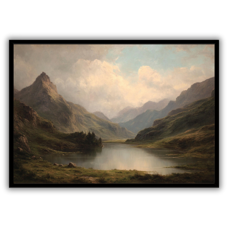 Tranquil Highland Lake