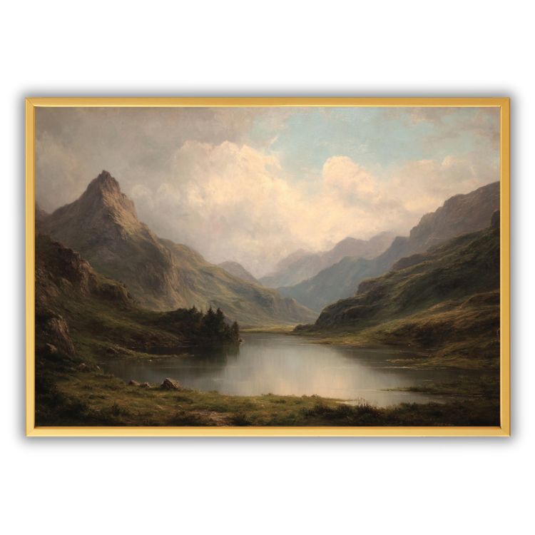 Tranquil Highland Lake