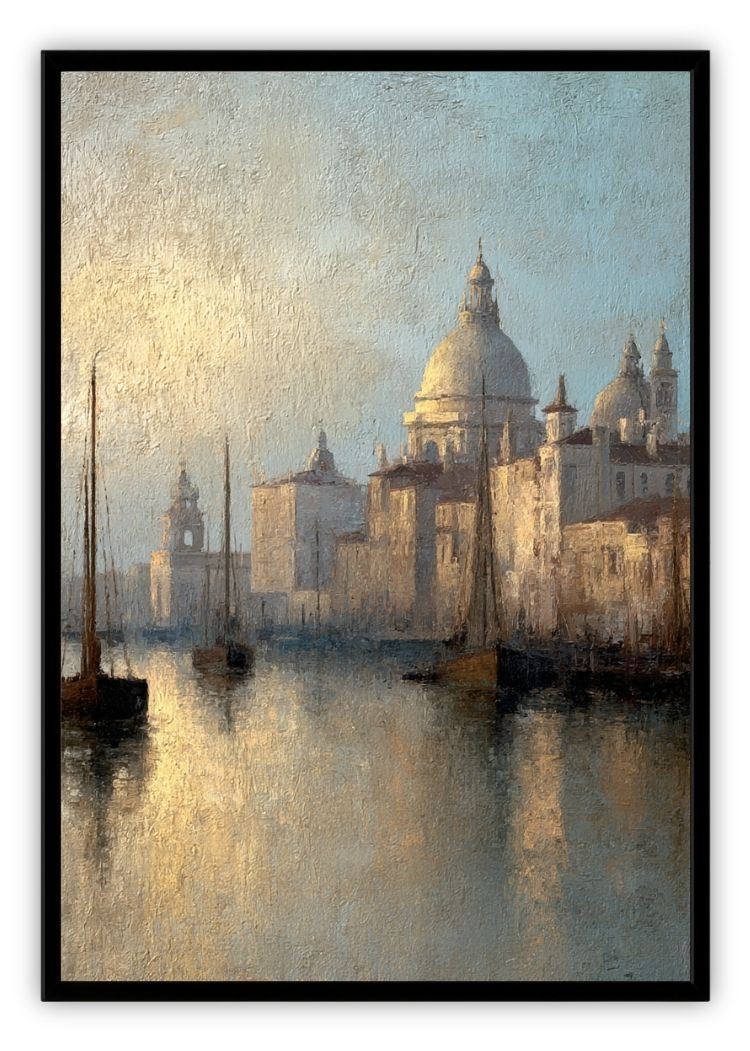 Venetian Sunset Reflections
