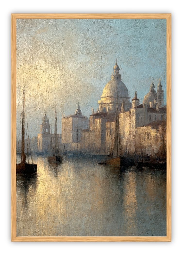 Venetian Sunset Reflections