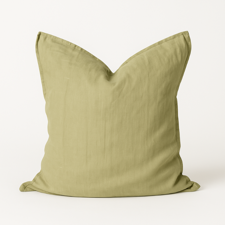 100% French Linen Cushion Cover