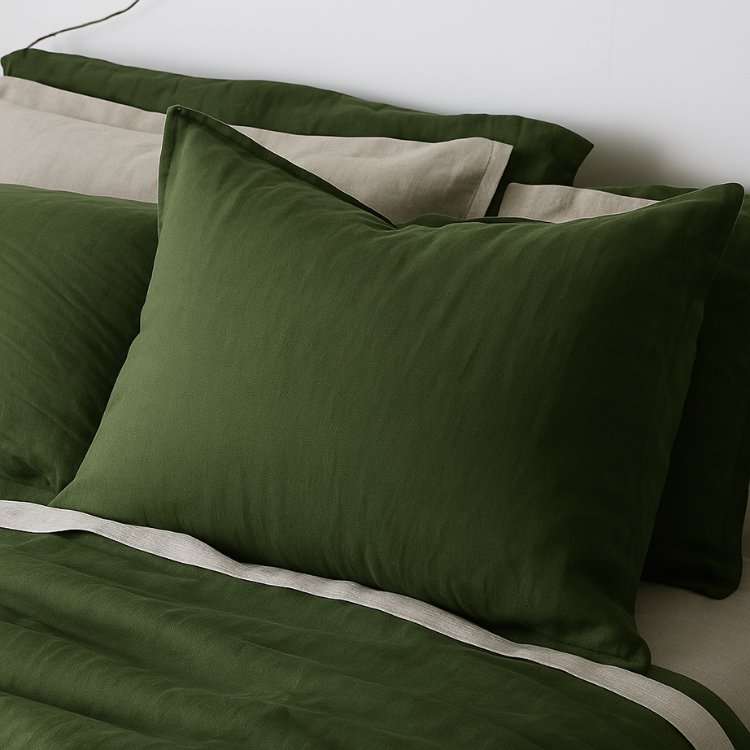 100% French Linen Pillowcase