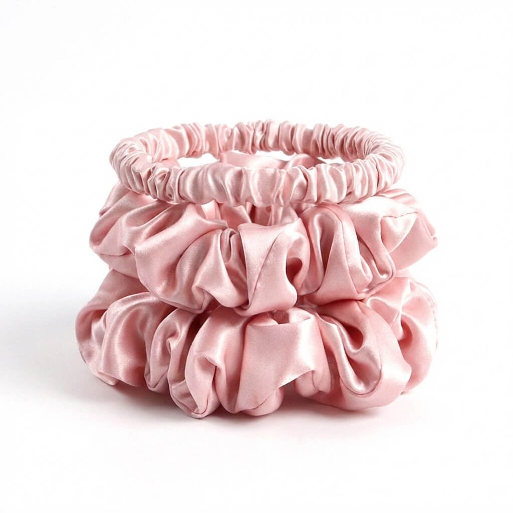The Halo™ Silk Scrunchies